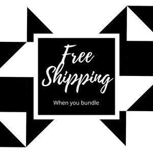 Free Shipping when you bundle